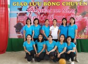 GIAO LƯU BÓNG CHUYỀN HƠI CHÀO MỪNG NGÀY QUỐC TẾ PHỤ NỮ 08/03 GIAO LƯU BÓNG CHUYỀN HƠI CHÀO MỪNG NGÀY QUỐC TẾ PHỤ NỮ 08/03